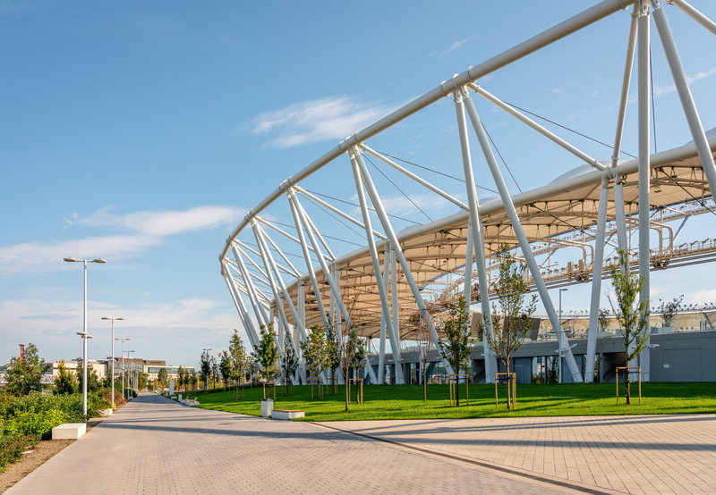 Dossier de presse | 7000-02 - Communiqué de presse | Centre National d’Athlétisme de Budapest - NAPUR Architect - Architecture institutionnelle - Crédit photo : Molnar, Jozsef