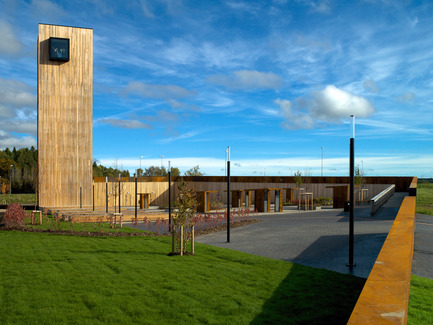 Press kit | 834-01 - Press release | Solberg Tower & Rest Area - Saunders Architecture - Urban Design - Photo credit: Bent Rene Synnevaag