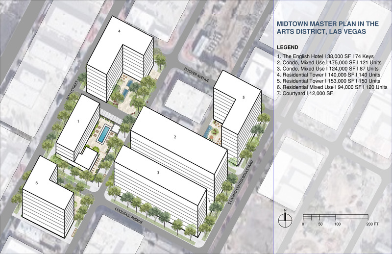 Press kit | 5795-09 - Press release | ANX Crafts Rhythmic Urban Form and Street-Level Vitality in Las Vegas Project - ANX - Commercial Architecture - DIAGRAM - Photo credit: ANX