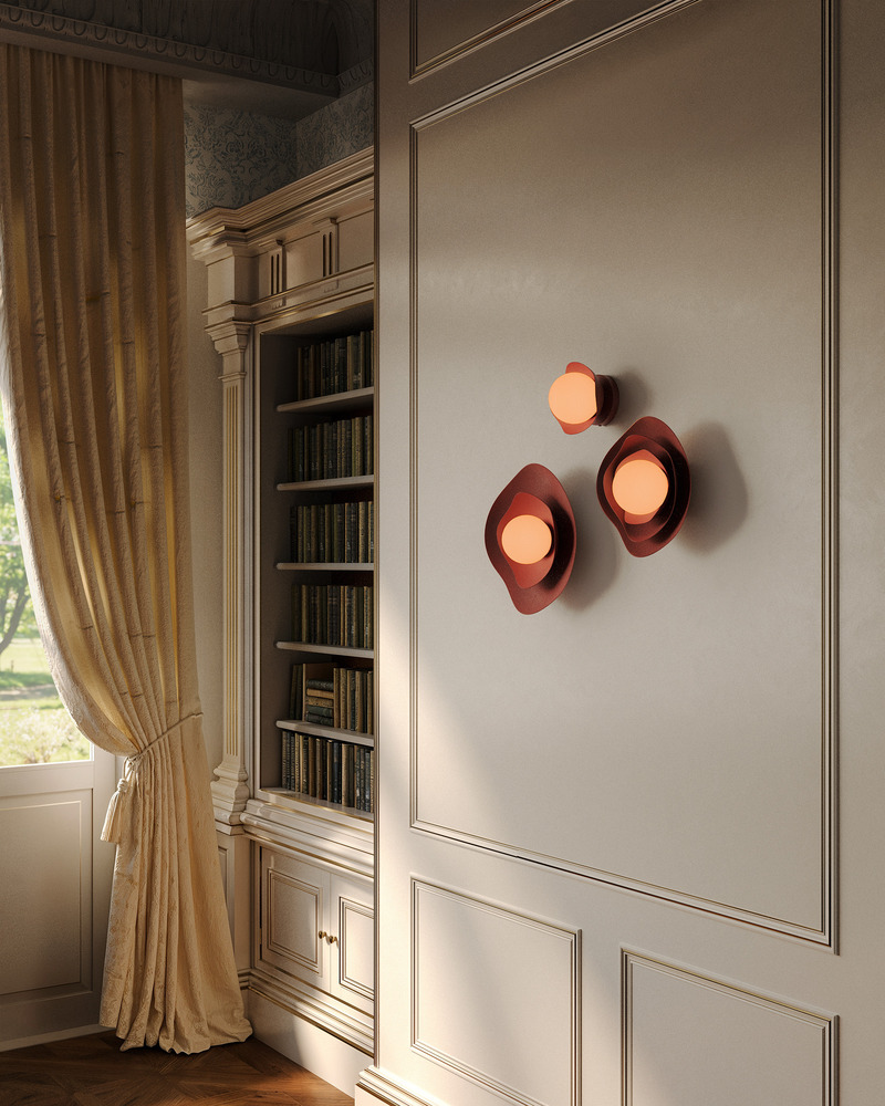 Press kit | 1942-06 - Press release | New Pivoine Collection: All About Delicate Design for Luminaire Authentik - Luminaire Authentik - Lighting Design - Pivoine Composition - Photo credit: Luminaire Authentik