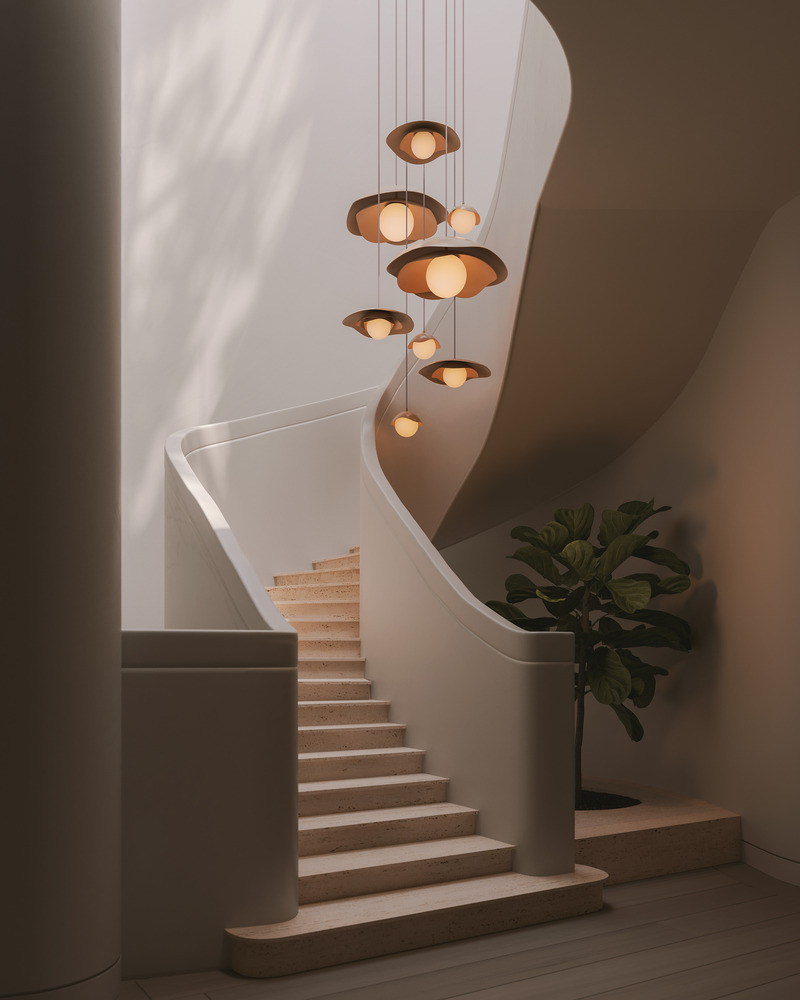 Press kit | 1942-06 - Press release | New Pivoine Collection: All About Delicate Design for Luminaire Authentik - Luminaire Authentik - Lighting Design -  Pivoine Composition  - Photo credit: Luminaire Authentik