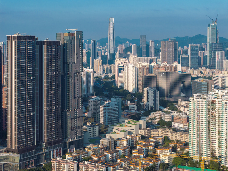 Dossier de presse | 2606-04 - Communiqué de presse | Cuizhu Foreign Language School - Studio Link-Arc - Architecture institutionnelle - Southeast aerial view - Crédit photo : Tian Fangfang