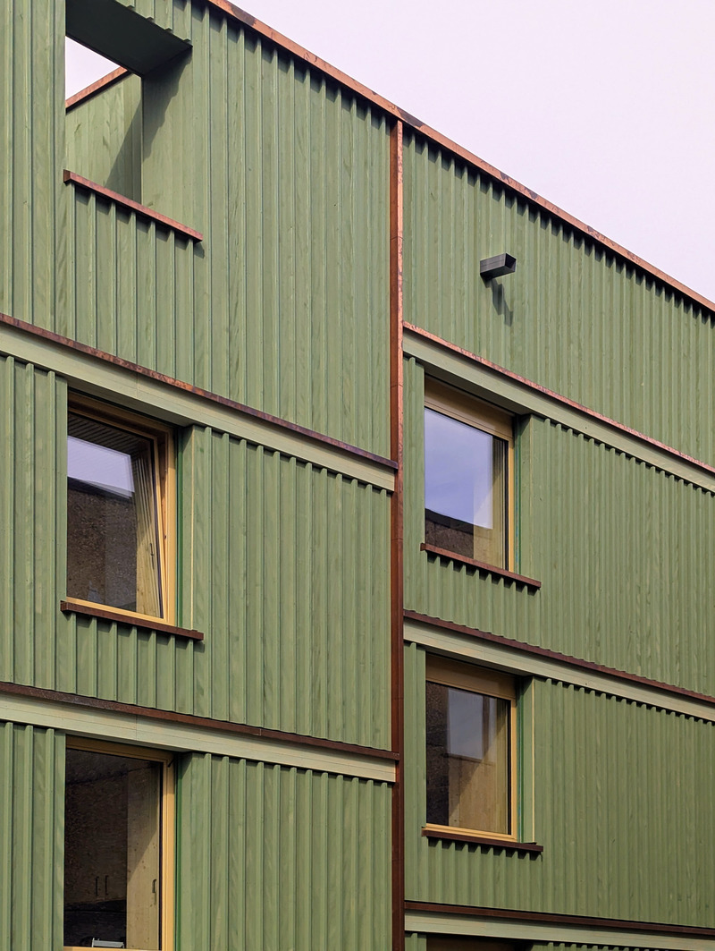 Dossier de presse | 7737-01 - Communiqué de presse | School Center of Davos Platz - CURA Architekten - Architecture institutionnelle - Facade - Crédit photo : CURA Architekten