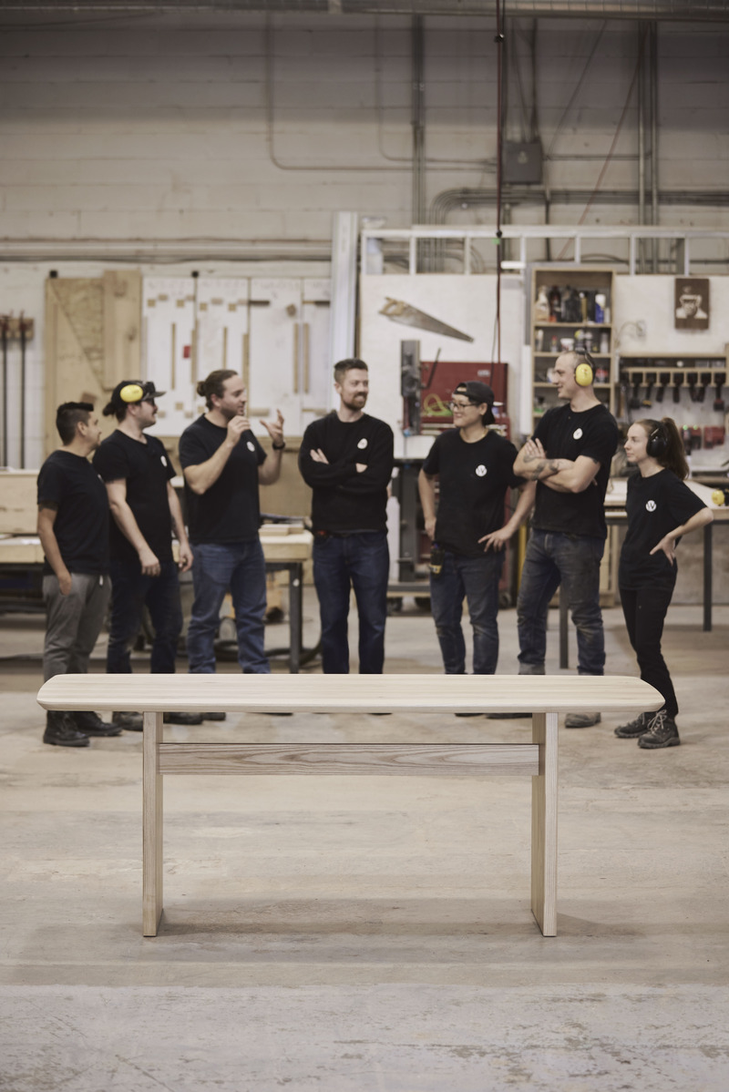 Dossier de presse | 7697-01 - Communiqué de presse | La Fabrique Allwood : repenser le mobilier pour un avenir durable - La Fabrique Allwood - Produit - Crédit photo : Pierre-Nic Lessard