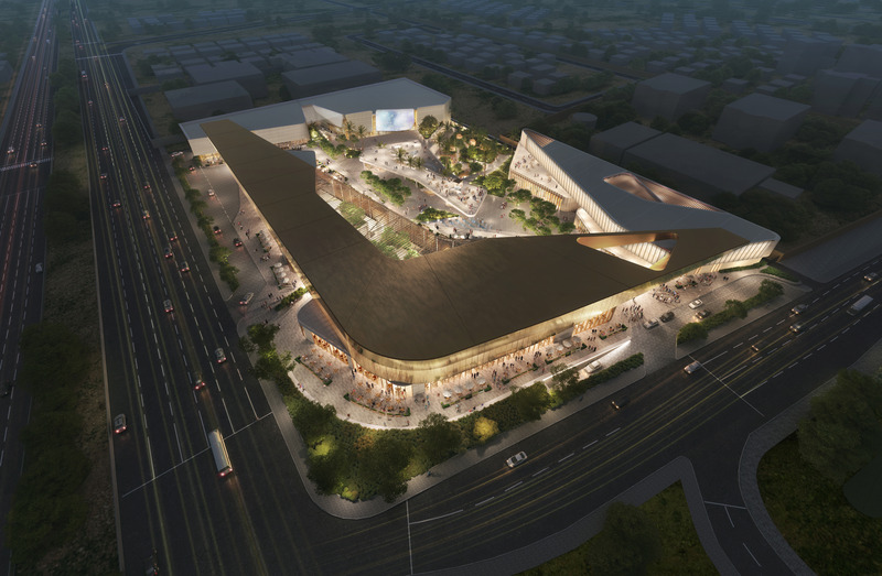 Dossier de presse | 865-68 - Communiqué de presse | Lemay dévoile The Gold — Une destination qui redéfinit l’expérience de divertissement et de restauration haut de gamme à Khobar - Lemay - Architecture commerciale - Crédit photo : Lemay