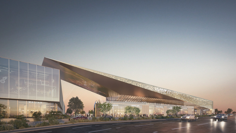Dossier de presse | 865-68 - Communiqué de presse | Lemay dévoile The Gold — Une destination qui redéfinit l’expérience de divertissement et de restauration haut de gamme à Khobar - Lemay - Architecture commerciale - Crédit photo : Lemay