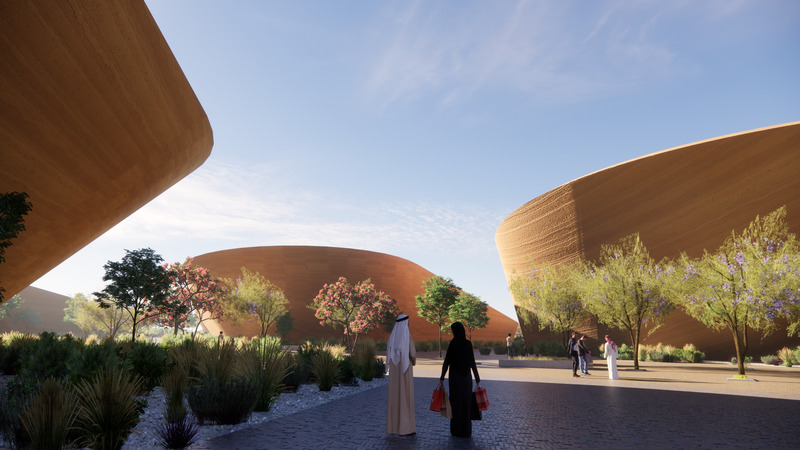 Dossier de presse | 7715-01 - Communiqué de presse | Omrania Wins Architizer A+ Awards for Visionary Water Treatment Complex at King Salman Park - Omrania, part of 10N Collective - Design urbain - Crédit photo : Omrania