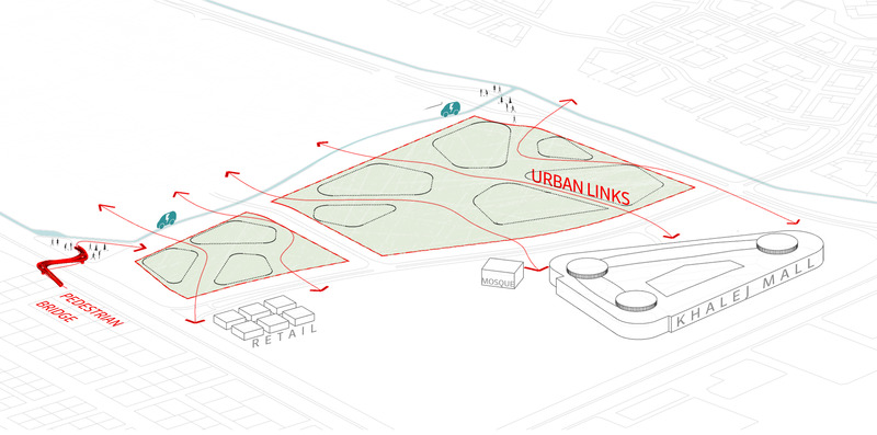 Dossier de presse | 7715-01 - Communiqué de presse | Omrania Wins Architizer A+ Awards for Visionary Water Treatment Complex at King Salman Park - Omrania, part of 10N Collective - Design urbain - Crédit photo : Omrania