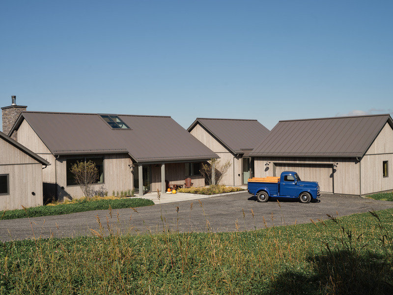 Dossier de presse | 5621-02 - Communiqué de presse | Le Pâturage - MUUK Architecture - Architecture résidentielle - Crédit photo : Phill Bernard