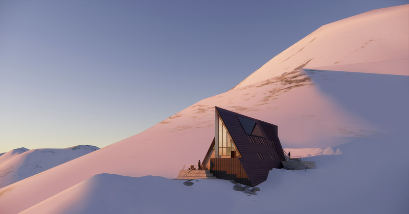 Dossier de presse | 2207-04 - Communiqué de presse | MGA Named Best Sustainable Firm in the World at the 13th Annual Architizer A+Awards - MGA | Michael Green Architecture - Architecture commerciale - Spearhead Huts - Crédit photo : MGA