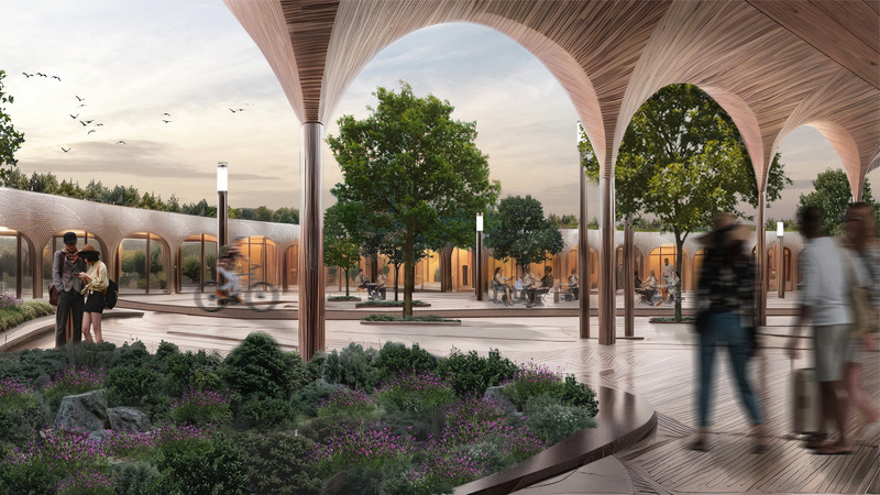 Dossier de presse | 7714-01 - Communiqué de presse | Lignano 2.0: STUDIO VI's Visionary Waterfront Masterplan Wins 2025 Architizer A+Awards - STUDIO VI - Design urbain - Crédit photo : STUDIO VI