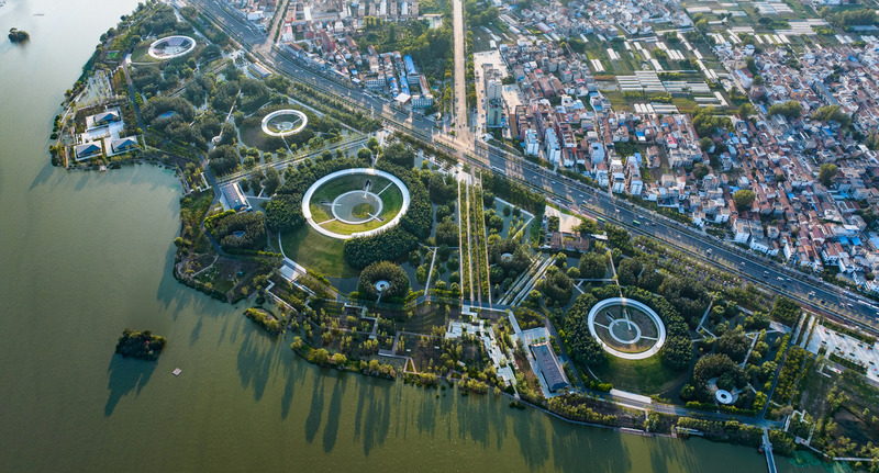 Dossier de presse | 2696-05 - Communiqué de presse | Sponge Synergy: The Huaiyang Fuxi Cultural Park - Turenscape - Architecture de paysage -  <p class="">The site's evolution into a rich, water resilient sponge park  </p>  - Crédit photo : Turenscape