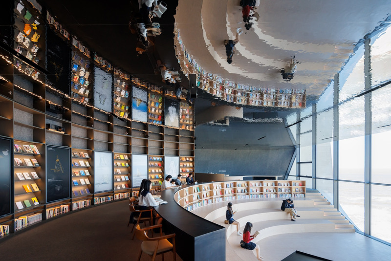 Dossier de presse | 3976-05 - Communiqué de presse | Sun Tower - OPEN Architecture - Architecture institutionnelle - Library01 - Crédit photo : Iwan Baan