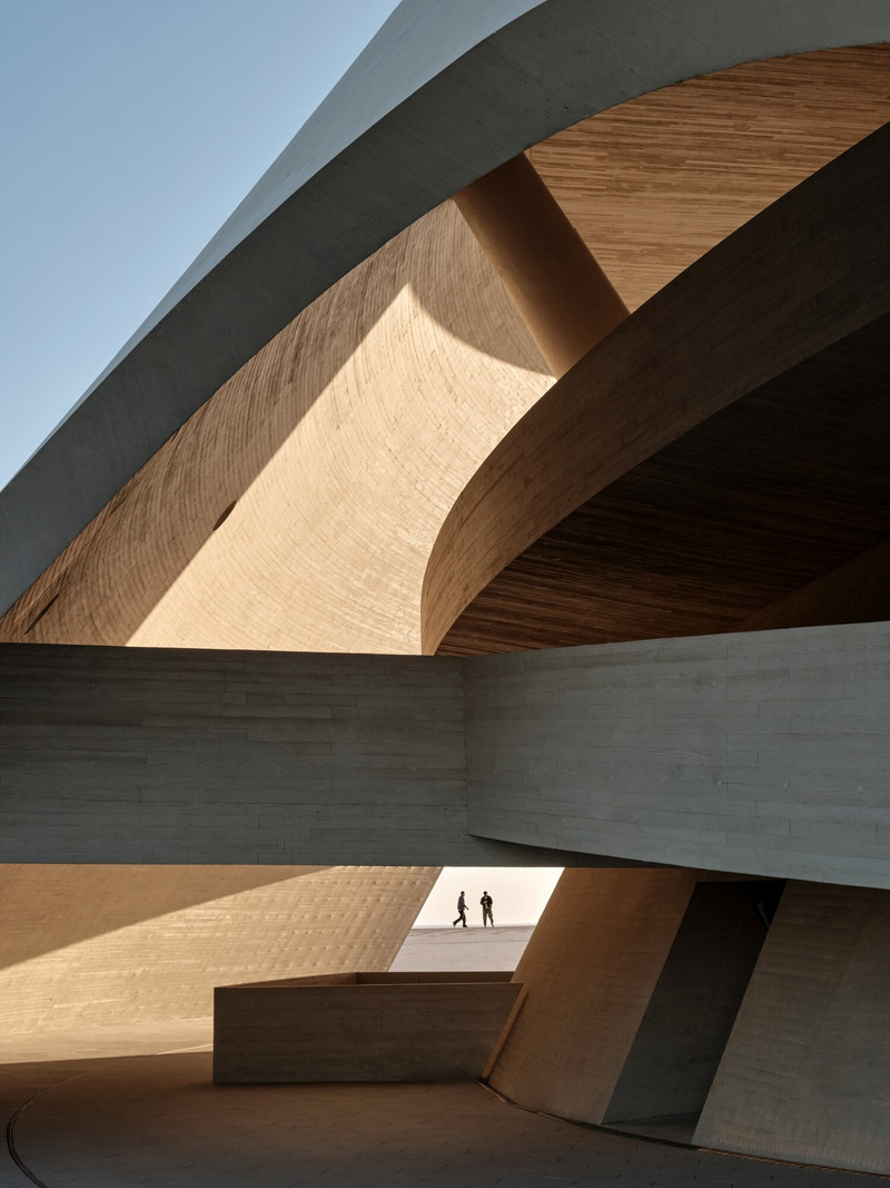 Dossier de presse | 3976-05 - Communiqué de presse | Sun Tower - OPEN Architecture - Architecture institutionnelle - Two_layers_of_white_concrete_shells - Crédit photo : Jonathan Leijonhufvud