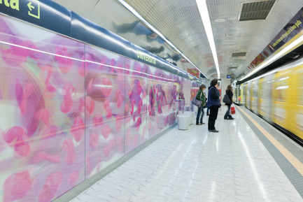 Press kit | 809-05 - Press release | Azure announces the finalists of the second annual AZ Awards - Azure Magazine - Competition - Firm:&nbsp;Karim Rashid<br>Project:&nbsp;Naples Universita Metro Station&nbsp;
