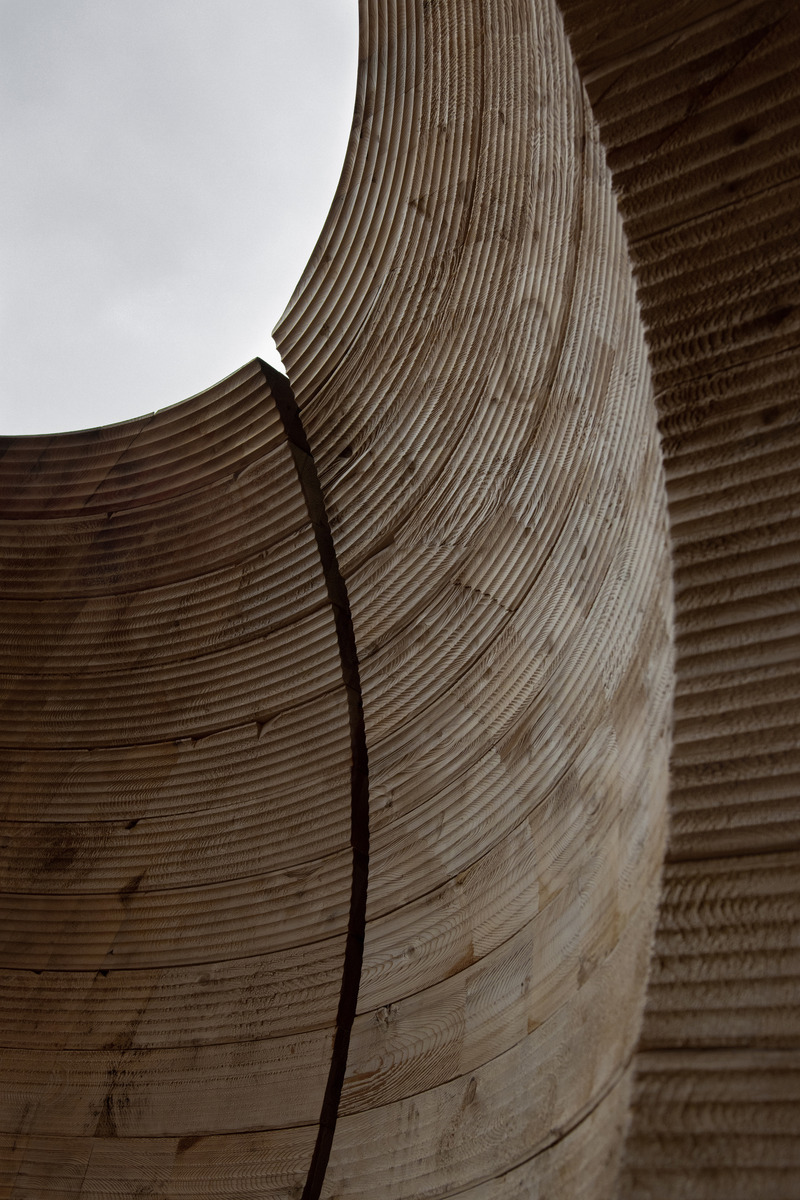 Press kit | 5671-01 - Press release | 'Faire le vide' at Poisson Blanc Regional Park - Luca Fortin + Atelier mock/up - Art - Photo credit: Maryse Béland