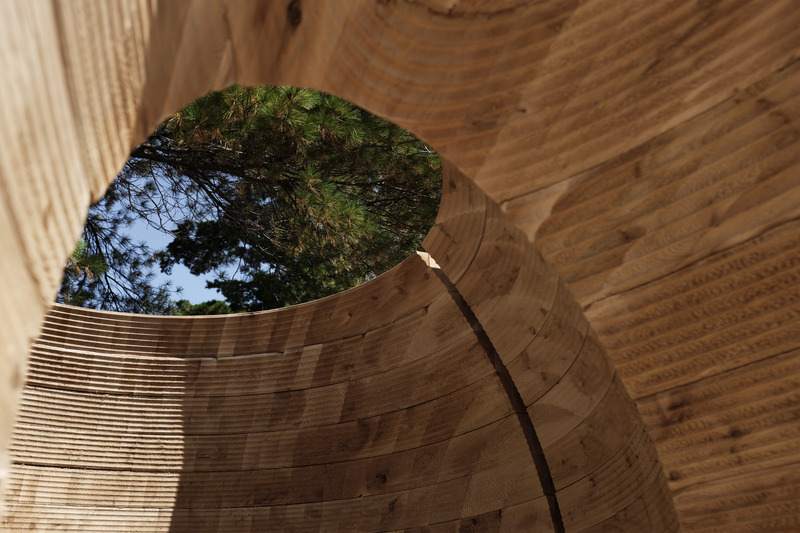 Press kit | 5671-01 - Press release | 'Faire le vide' at Poisson Blanc Regional Park - Luca Fortin + Atelier mock/up - Art - Photo credit: Luca Fortin