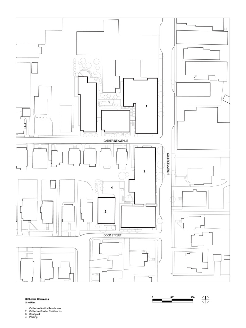 Press kit | 2353-08 - Press release | Catherine Commons - ikon.5 architects - Residential Architecture - Photo credit: ikon.5 architects