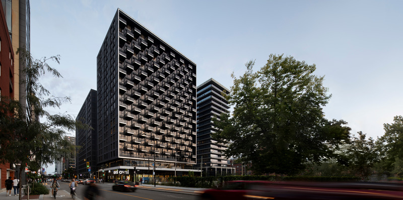 Press kit | 1317-28 - Press release | Opposites Attract: ACDF au fil des contrastes — A Vivid Dive into the DNA of a Quebec Studio with International Reach - ACDF Architecture - Edition - Griffin Square Montreal - Photo credit: Adrien Williams
