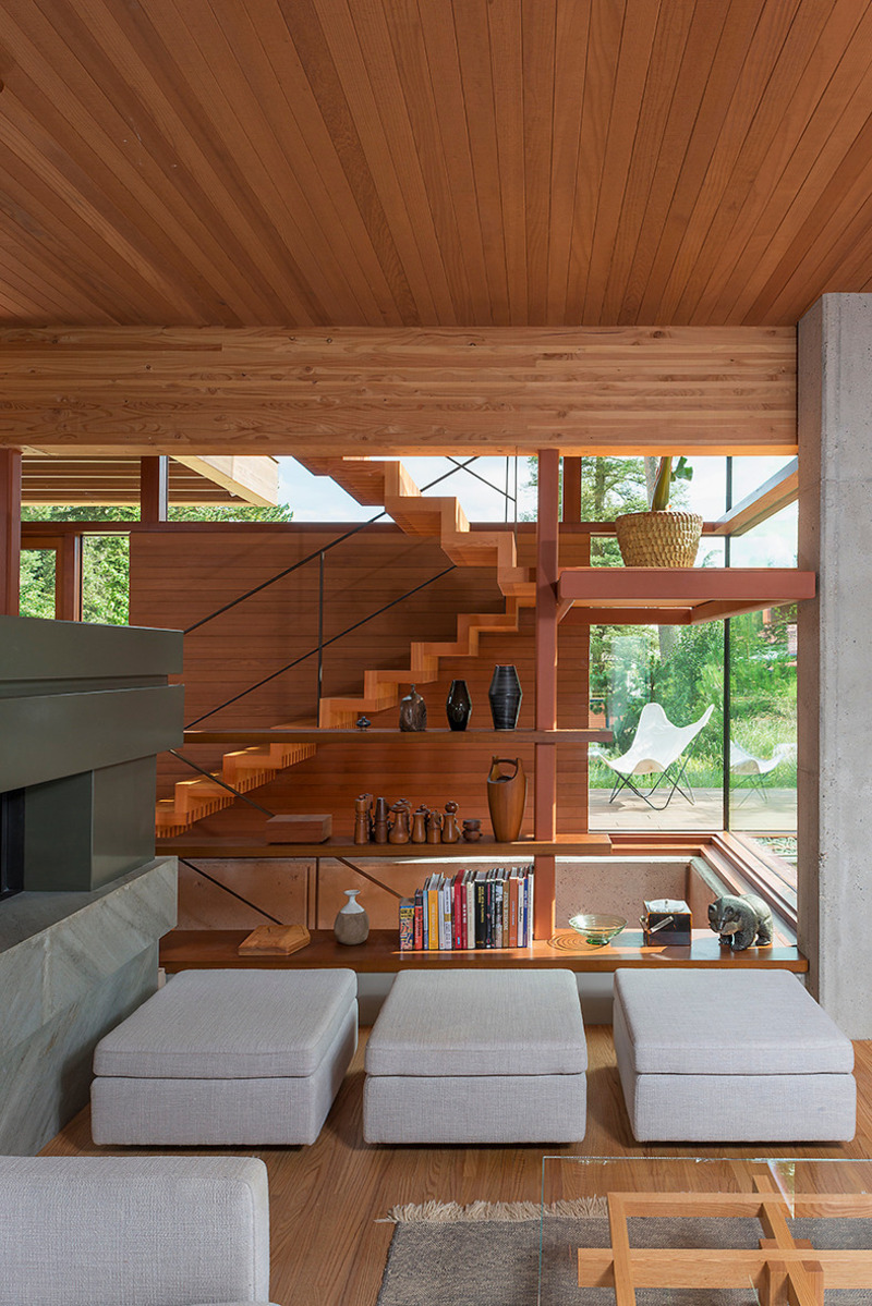 Dossier de presse | 1144-04 - Communiqué de presse | Le fondateur d’Original in Berlin, Lars Triesch, présente sa maison Ray Kappe, unique en son genre, à Berlin - Original in Berlin - Architecture résidentielle - Crédit photo : © Jürgen Nogai