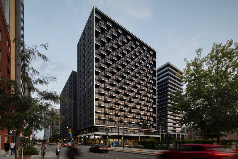 Dossier de presse | 1317-24 - Communiqué de presse | Griffin Square : une signature urbaine pour le Griffintown de demain - ACDF Architecture - Architecture résidentielle - Crédit photo : Adrien Williams
