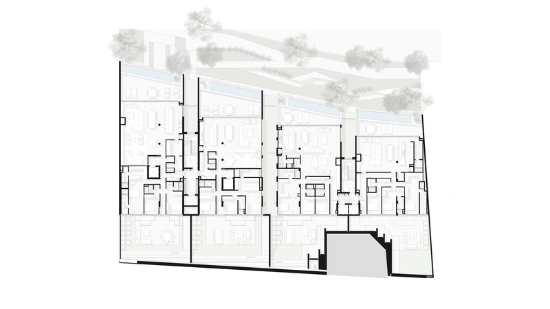 Press kit | 1412-01 - Press release | Cap. 1 Três Figueiras - OSPA Arquitetura e Urbanismo - Residential Architecture - <p>First Floor Plan</p> - Photo credit: OSPA