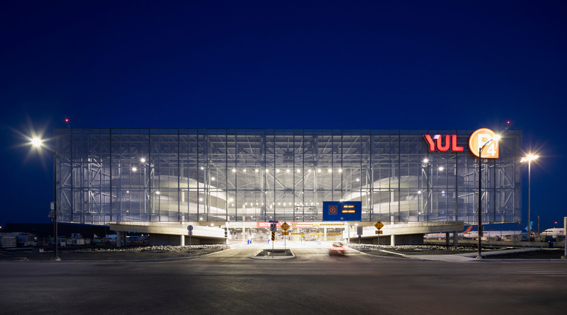 Press kit | 2275-05 - Press release | From Function to Sustainable Art: The YUL Montréal-Trudeau International Airport P4 Parking Facility Welcomes a World in Motion - Jodoin Lamarre Pratte architectes and Lemay in consortium - Commercial Architecture - <p class="">P4 Parking Facility at YUL Montréal-Trudeau International Airport <span lang="EN-CA"></span></p> - Photo credit: <p class="">Adrien Williams — Jodoin Lamarre Pratte architectes and Lemay in consortium</p>