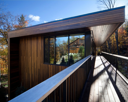 Dossier de presse | 759-02 - Communiqué de presse | La Source – pavillon de massothérapie - Blouin Tardif Architecture-Environnement - Architecture commerciale - Crédit photo : Steve Montpetit