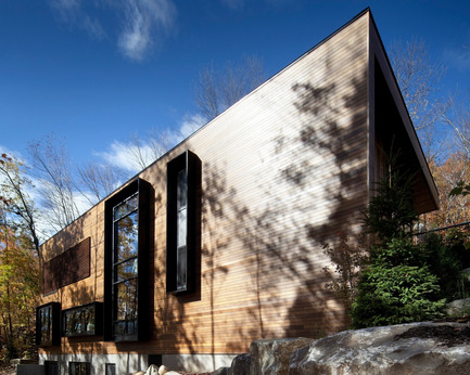 Dossier de presse | 759-02 - Communiqué de presse | La Source – pavillon de massothérapie - Blouin Tardif Architecture-Environnement - Architecture commerciale - Crédit photo : Steve Montpetit