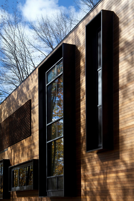 Dossier de presse | 759-02 - Communiqué de presse | La Source – pavillon de massothérapie - Blouin Tardif Architecture-Environnement - Architecture commerciale - Crédit photo : Steve Montpetit