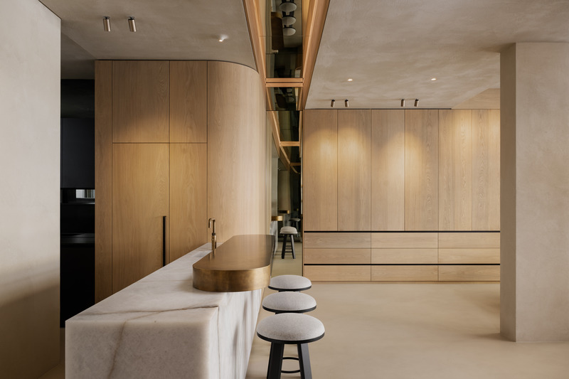 Dossier de presse | 5356-07 - Communiqué de presse | TDW material_lab - destilat Design Studio - Design d’intérieur commercial - Crédit photo : MW-Architekturfotografie