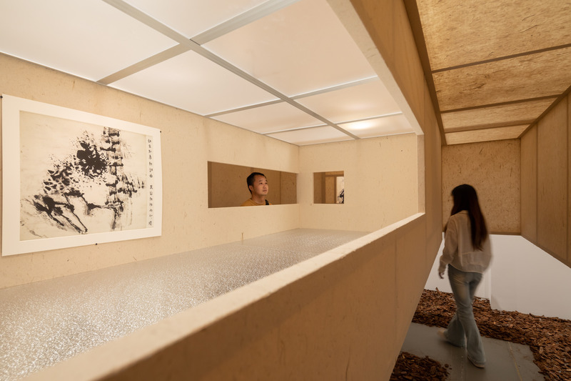 Dossier de presse | 7733-01 - Communiqué de presse | Garden for the Eyes - c+d studio - Design d’intérieur commercial - Wandering inside - Crédit photo : Xian Song