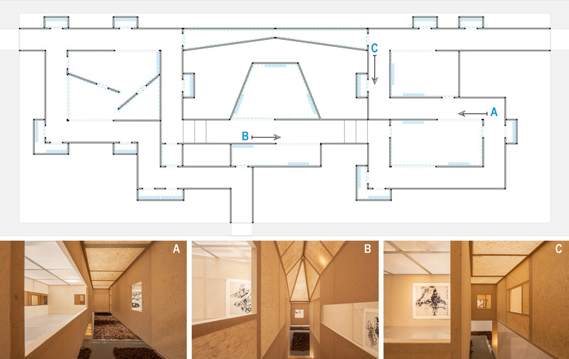 Dossier de presse | 7733-01 - Communiqué de presse | Garden for the Eyes - c+d studio - Design d’intérieur commercial - Sight penetration analysis - Crédit photo : c+d studio &amp; Xian Song