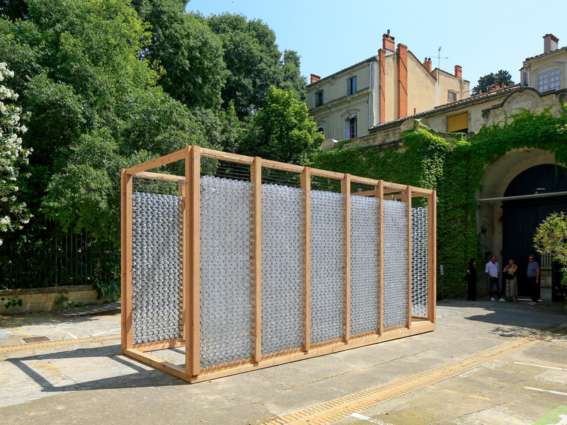 Press kit | 7731-01 - Press release | 'Temple' Installation at Ministry of Culture Wins Top Prize in International Architecture Festival - Michael Cook Architecture & Design | G2-Studio - Event + Exhibition - Photo credit: photoarchitecture.com