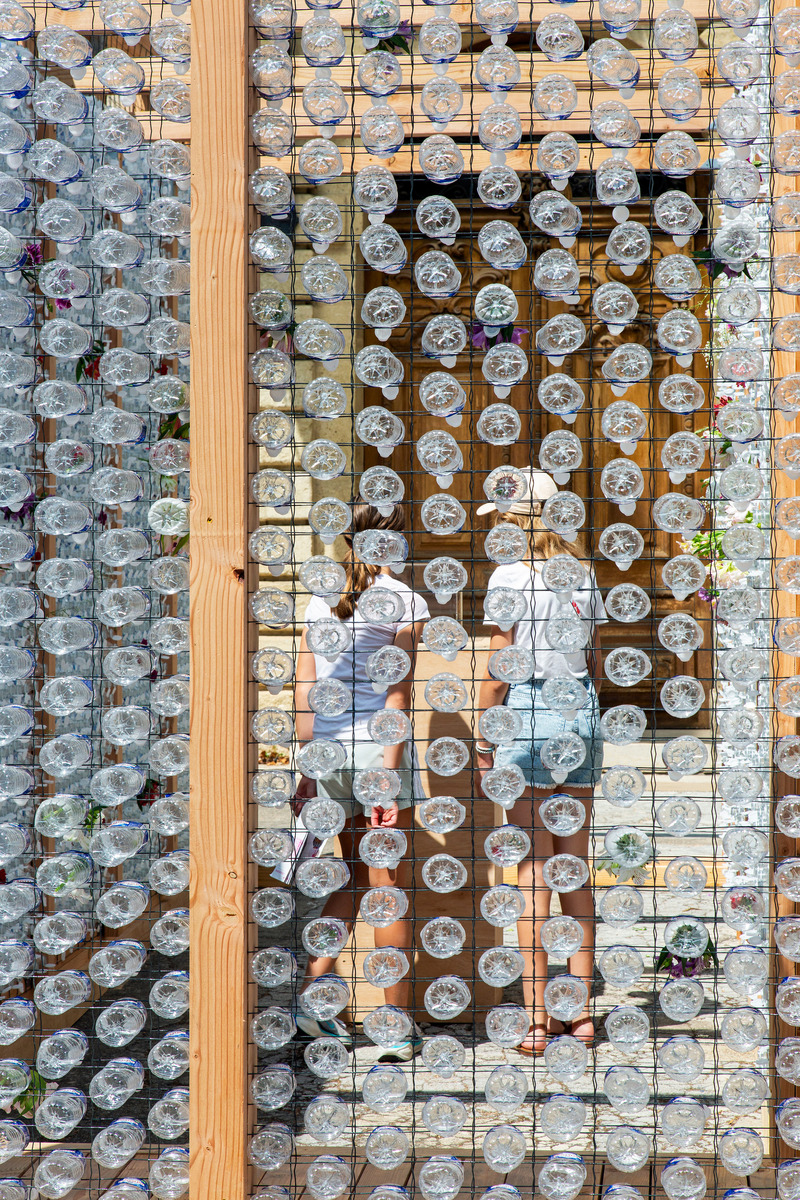 Press kit | 7731-01 - Press release | 'Temple' Installation at Ministry of Culture Wins Top Prize in International Architecture Festival - Michael Cook Architecture & Design | G2-Studio - Event + Exhibition - Photo credit: photoarchitecture.com