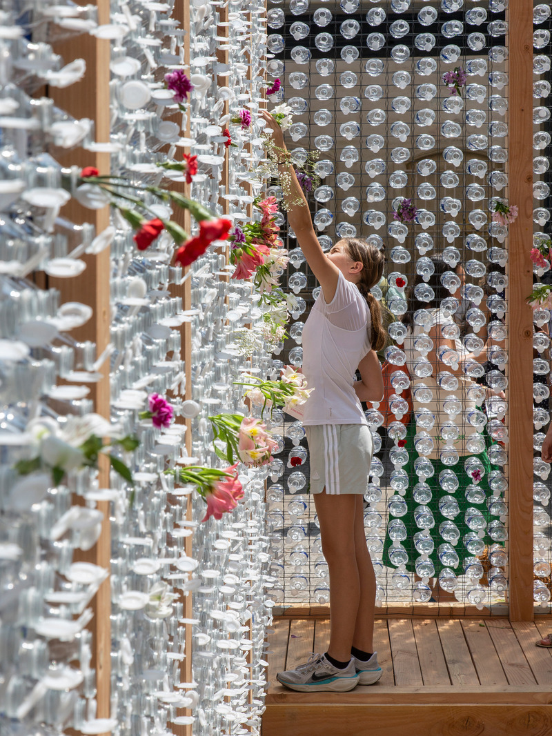 Press kit | 7731-01 - Press release | 'Temple' Installation at Ministry of Culture Wins Top Prize in International Architecture Festival - Michael Cook Architecture & Design | G2-Studio - Event + Exhibition - Photo credit: photoarchitecture.com