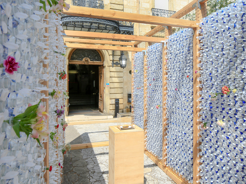 Press kit | 7731-01 - Press release | 'Temple' Installation at Ministry of Culture Wins Top Prize in International Architecture Festival - Michael Cook Architecture & Design | G2-Studio - Event + Exhibition - Photo credit: photoarchitecture.com