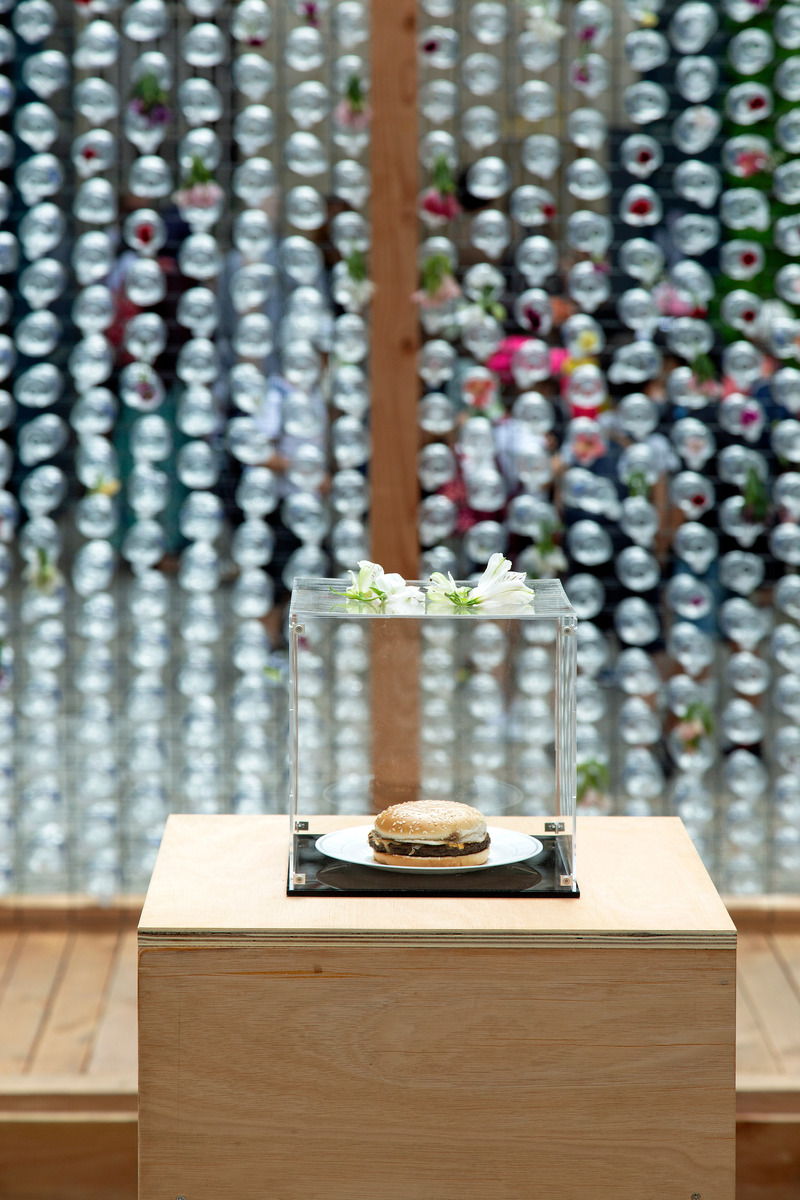 Press kit | 7731-01 - Press release | 'Temple' Installation at Ministry of Culture Wins Top Prize in International Architecture Festival - Michael Cook Architecture & Design | G2-Studio - Event + Exhibition - Photo credit: photoarchitecture.com