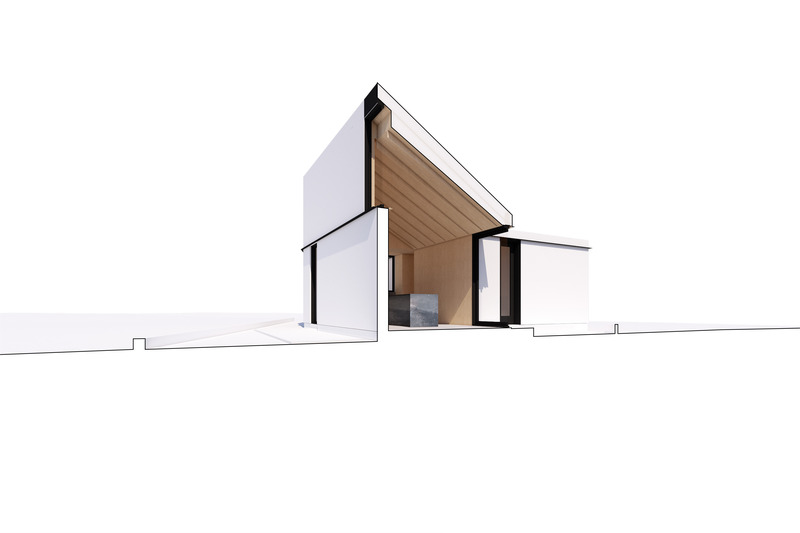 Dossier de presse | 2744-11 - Communiqué de presse | South Bay House - StudioAC - Architecture résidentielle - Section - Crédit photo : StudioAC