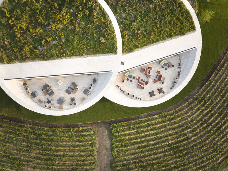 Dossier de presse | 5224-01 - Communiqué de presse | Sauska Tokaj Winery - BORD Architectural Studio - Architecture commerciale - Crédit photo : Hufton+Crow 
