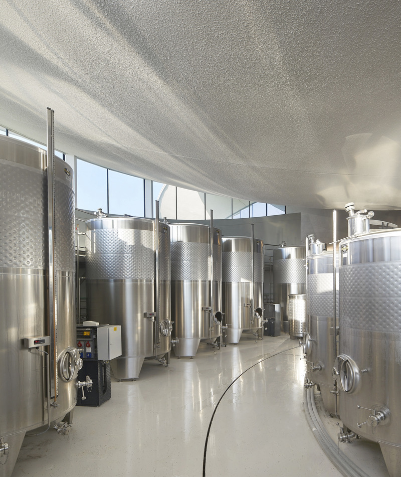 Dossier de presse | 5224-01 - Communiqué de presse | Sauska Tokaj Winery - BORD Architectural Studio - Architecture commerciale - Crédit photo : Hufton+Crow 