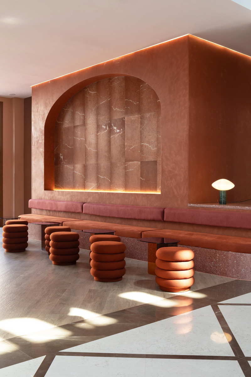 Dossier de presse | 7758-01 - Communiqué de presse | Le Méridien Ra - Transit Studio - Design d’intérieur commercial - Bar Tempus Lounge - Crédit photo : Agnese Sanvito