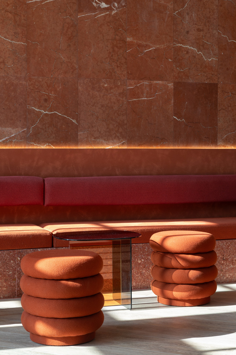 Dossier de presse | 7758-01 - Communiqué de presse | Le Méridien Ra - Transit Studio - Design d’intérieur commercial - Bar Tempus Lounge - Crédit photo : Agnese Sanvito