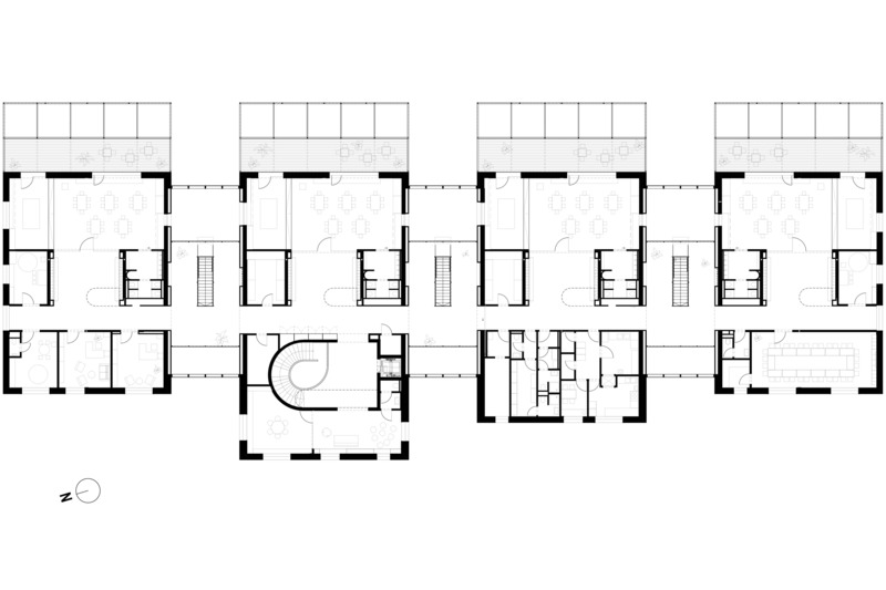 Dossier de presse | 7746-01 - Communiqué de presse | Gyöngyszem Kindergarten - Archikon Architects - Architecture institutionnelle - Gyöngyszem Kindergarten, First Floor - Crédit photo : Archikon Architects