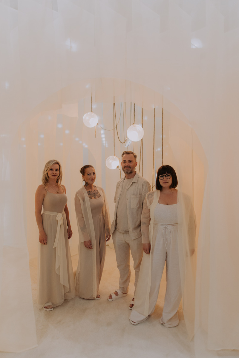 Press kit | 2110-10 - Press release | Larose Guyon Celebrates a Decade of Artistry at ICFF 2025 - Larose Guyon - Lighting Design - Photo credit: Chanel Sabourin