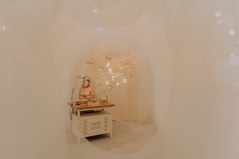 Press kit | 2110-10 - Press release | Larose Guyon Celebrates a Decade of Artistry at ICFF 2025 - Larose Guyon - Lighting Design - Photo credit: Chanel Sabourin