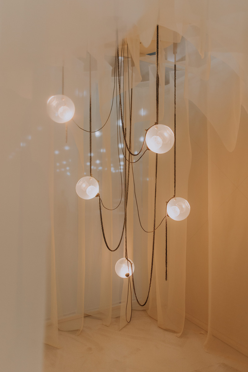 Press kit | 2110-10 - Press release | Larose Guyon Celebrates a Decade of Artistry at ICFF 2025 - Larose Guyon - Lighting Design - Photo credit: Chanel Sabourin