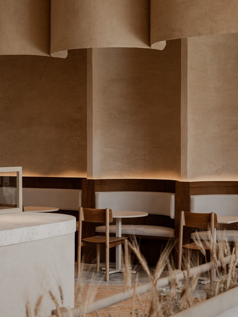 Press kit | 7734-01 - Press release | Krume Bäcker - Mallol - Commercial Interior Design - Photo credit: Mauricio Carvajal