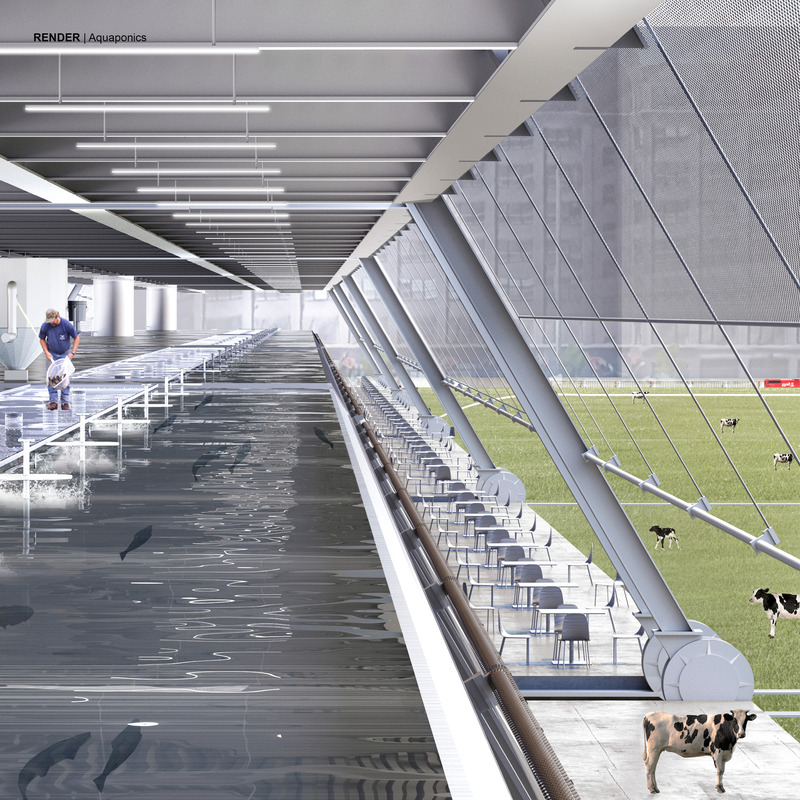 Dossier de presse | 7739-01 - Communiqué de presse | Brooklyn Dairy Project - Yujin CAO + Xiaofan YE - Design urbain - Crédit photo : Yujin CAO + Xiaofan YE