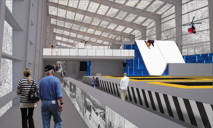 Press kit | 809-05 - Press release | Azure announces the finalists of the second annual AZ Awards - Azure Magazine - Competition - Firm:&nbsp;Mark Horton / Architecture<br>Project:&nbsp;Multi-Sport Training Facility&nbsp;